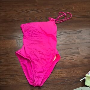 La Blanca  Pink One Piece Swimsuit